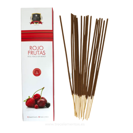 Incienso de frutos rojos para bienestar emocional y armonía