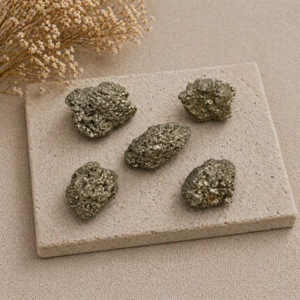 Mineral en bruto de Pirita natural