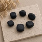 Mineral canto rodado de Shungit natural