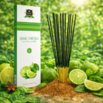 Incienso Lima Fresca Alaukik aroma cítrico purificante