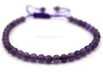 Pulsera de Amatista natural para paz interior e intuicion