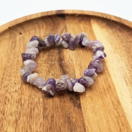 Pulsera de Amatista natural para paz interior