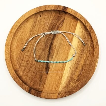 pulsera ajustable amazonita