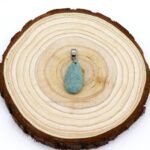 Colgante Gota de Amazonita Faceteada