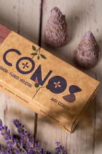 conos lavanda y violetas sagrada madre