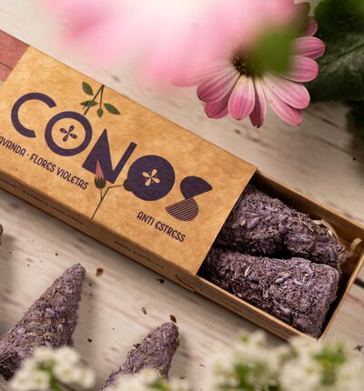 conos lavanda y violetas sagrada madre 3