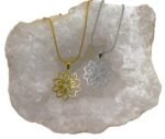Collar Acero Flor de Loto