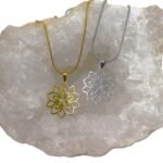 Collar Acero Flor de Loto