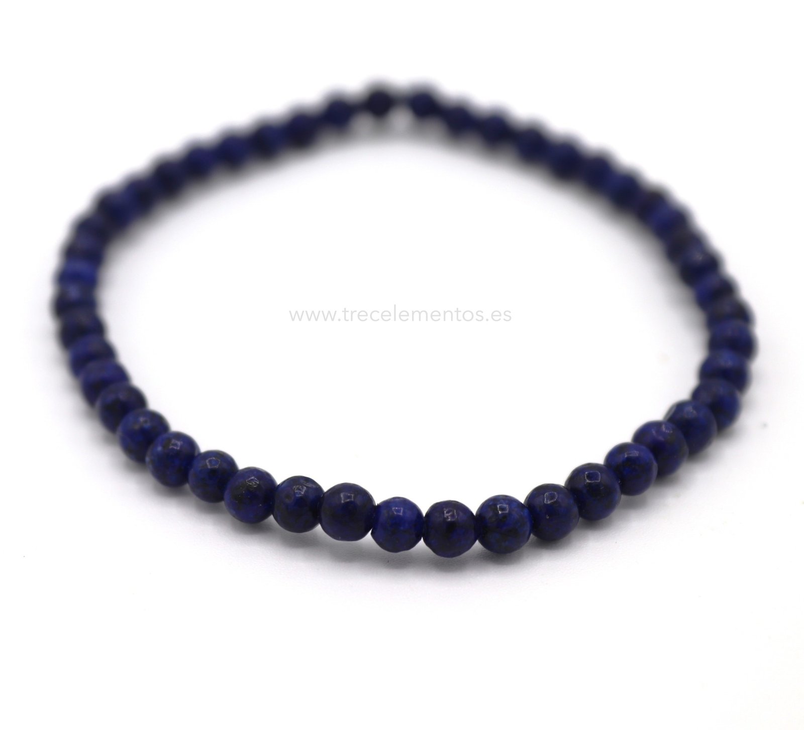 LASPISLAZULI GOMA Pulsera Lapislazuli natural elastica