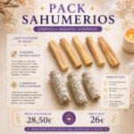 Pack sahumerios palo santo y salvia