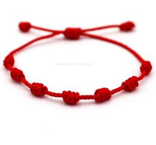 Pulsera roja de proteccion y buena suerte