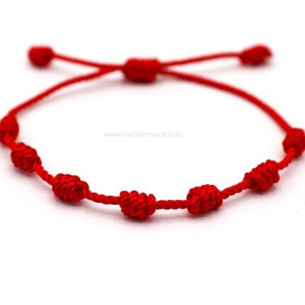 Pulsera roja de proteccion y buena suerte