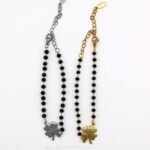 Pulsera Trebol 4 Hojas Acero 2