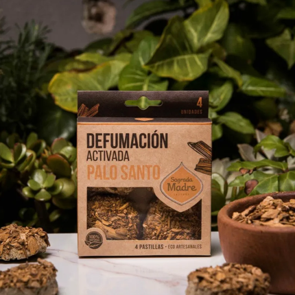 pastillas defumacion palo santo Sagrada madre