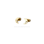 Pendientes Acero Luna y Estrellas · Magia · Intuición · Elegancia - Imagen 3