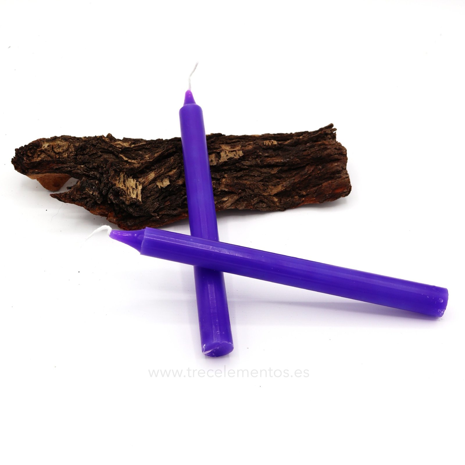 vela-morada-20cm Vela morada 20cm para intuición y protección energética