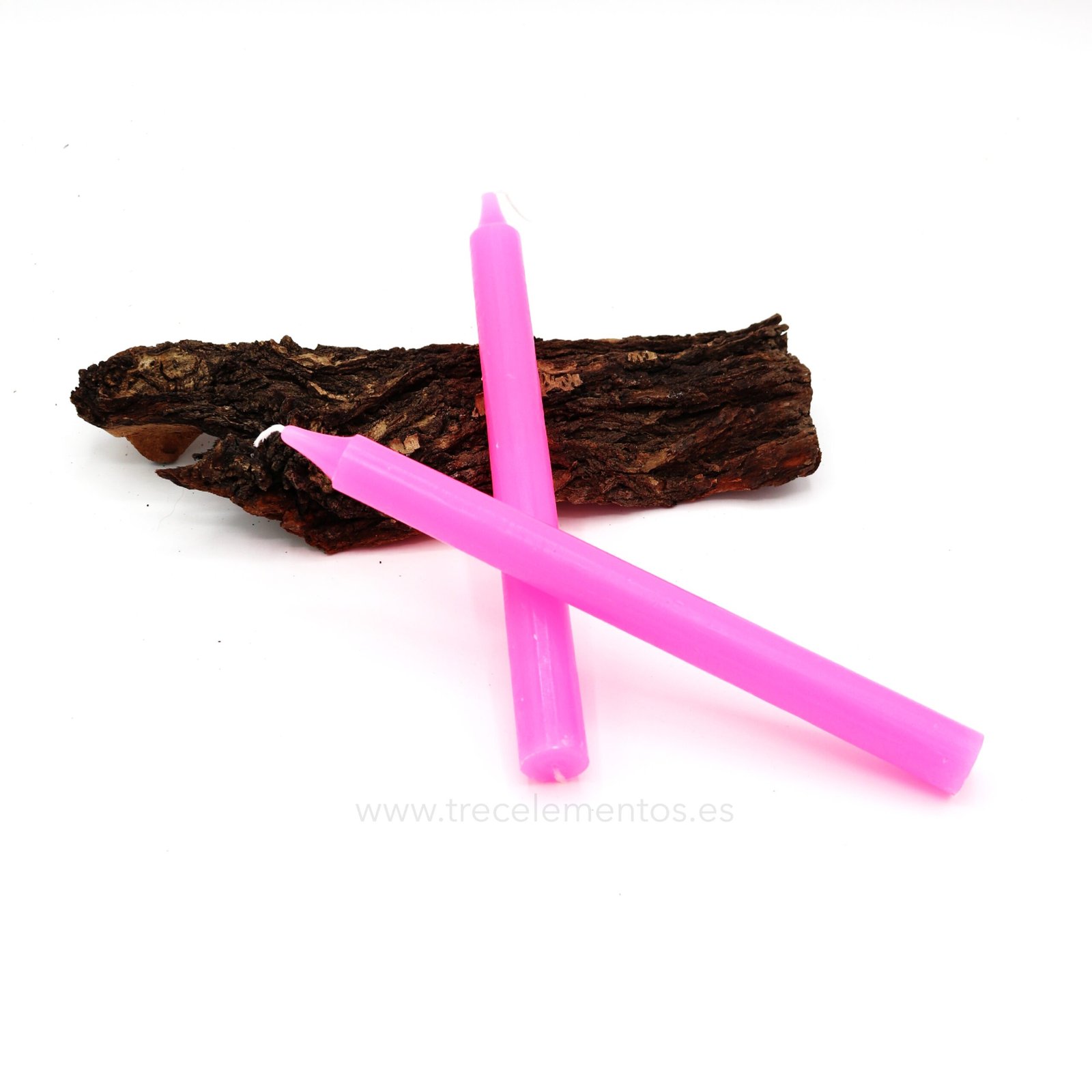 vela-rosa-20cm Vela rosa 20cm para amor propio y armonía emocional