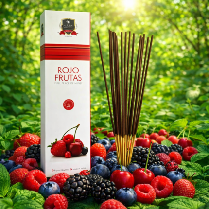 Incienso Frutos Rojos Alaukik 30 g aroma dulce y afrutado