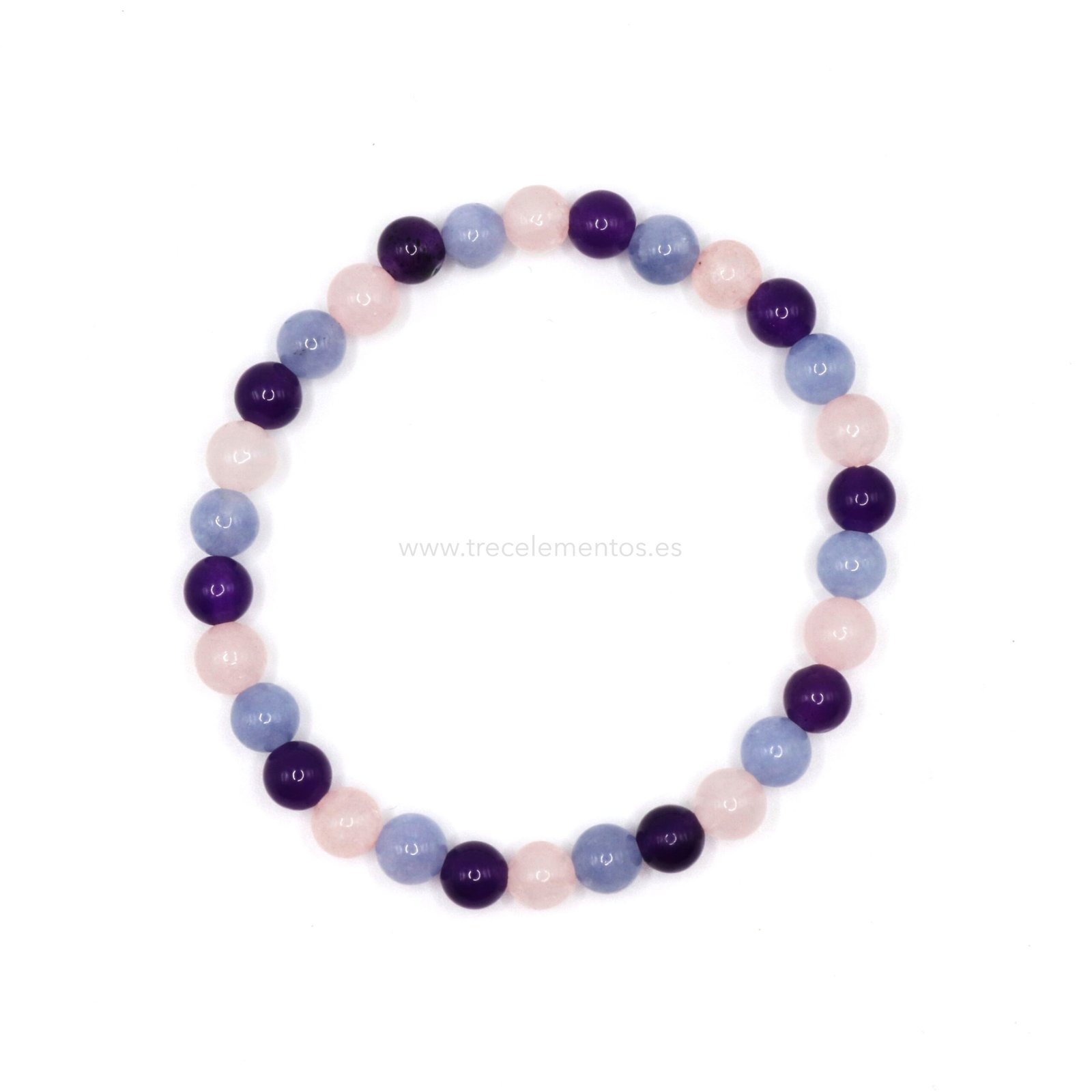 c.rosa+azul+amatista6mm_2 Pulsera Elastica Amatista Cuarzo Rosa y Cuarzo Azul 6mm
