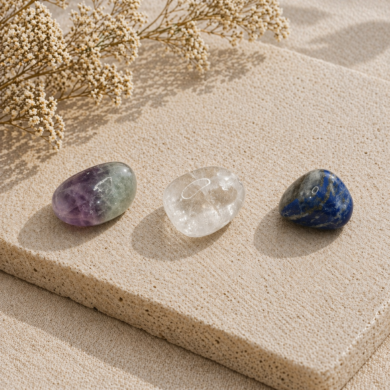 kit-minerales-enfocate Kit minerales enfocate con fluorita cuarzo cristal y lapislazuli