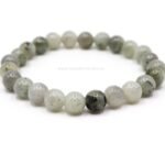 Pulsera de Labradorita natural con cuentas de 6mm