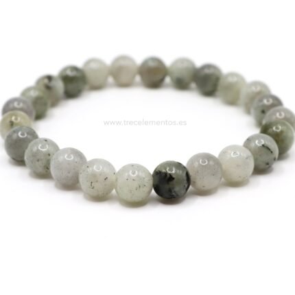 Pulsera de Labradorita natural con cuentas de 6mm