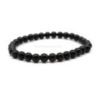 Pulsera Obsidiana natural elastica