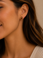 Pendientes de Ojo de Tigre para proteccion y confianza