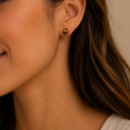 Pendientes de Ojo de Tigre para proteccion y confianza