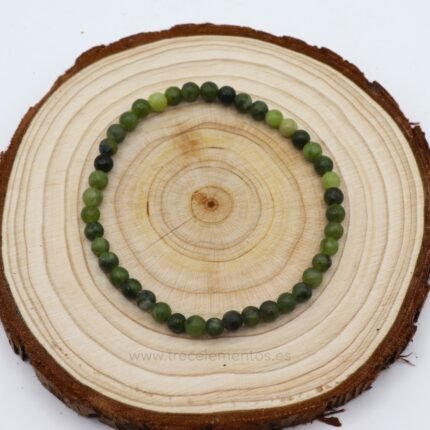 Pulsera Elastica Jade 4mm