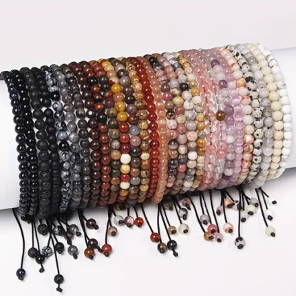 Pulseras de minerales mágicas y esotéricas en Trecelementos