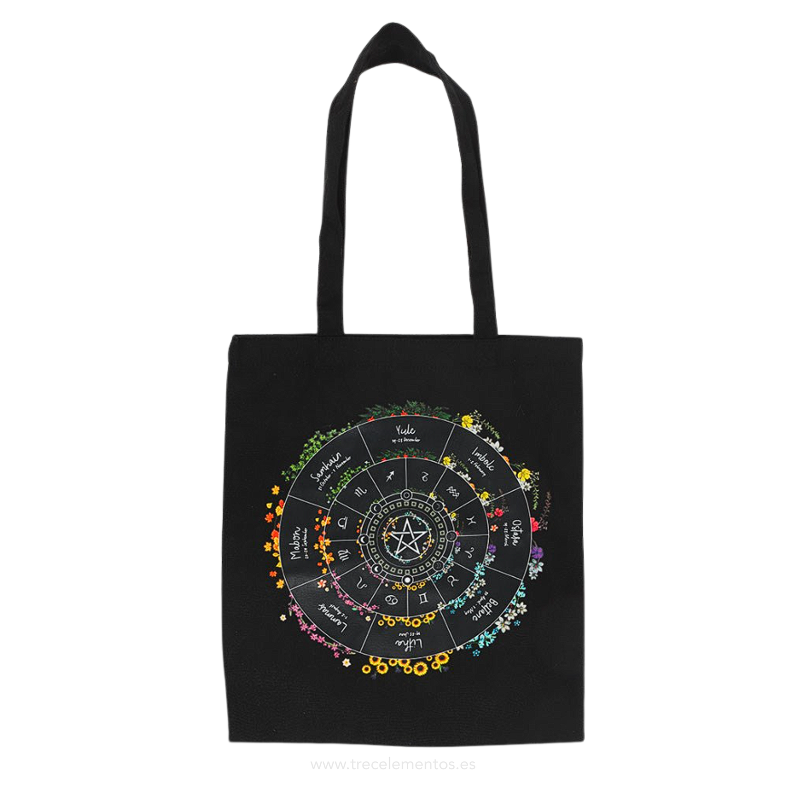 Bolsa Tote Rueda Astrológica Bolsa Tote Rueda Astrologica