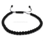 Pulsera ajustable de Onix natural para proteccion energetica