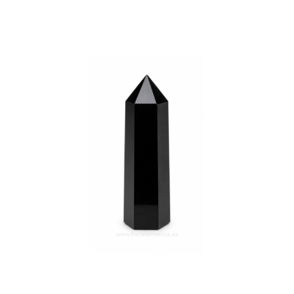 Punta Pulida de Obsidiana Negra
