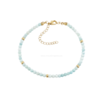 Pulsera de Amazonita Africana Facetada