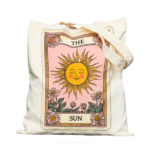 Bolsa tote inspirada en la carta The Sun del tarot