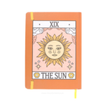 Cuaderno inspirado en la carta El Sol del Tarot