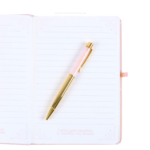 Cuaderno Energia de la Diosa con Boligrafo de Cuarzo Rosa2