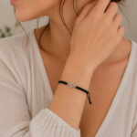 Pulsera ajustable Flor de Loto en acero inoxidable