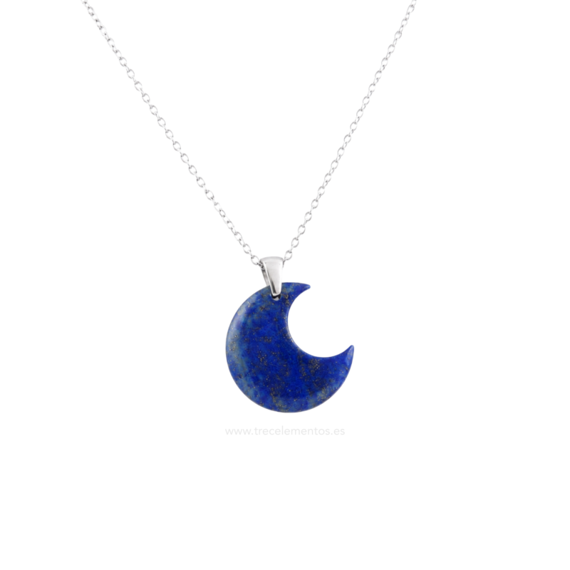 Collar Luna de Lapislázuli