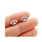 Pendientes Ojo Protector de acero inoxidable
