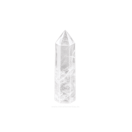 Punta Pulida Pequeña de Cuarzo Cristal