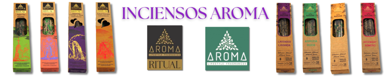 variedad de inciensos AROMA