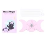 Kit de velas ritual Moon Magic con 12 velas blancas