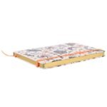 Interior del cuaderno A5 místico con páginas rayadas